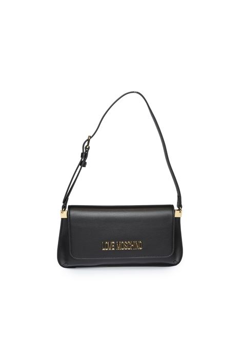 black flat shoulder bag LOVE MOSCHINO | JC4058PP1MLO0-000